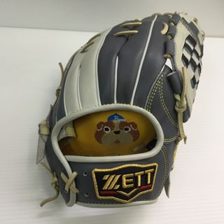 ゼット(ZETT)の中古品 ゼット ZETT プロステイタス 軟式 内野手用オーダーグローブ BRGPRO 刺繍入り 1152(グローブ)