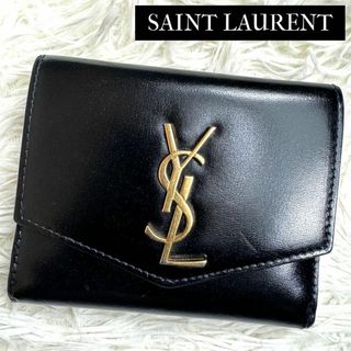 サンローラン(Saint Laurent)の⋟美品⋞ 希少 / サンローラン アップタウンコンパクトウォレット 582296(財布)