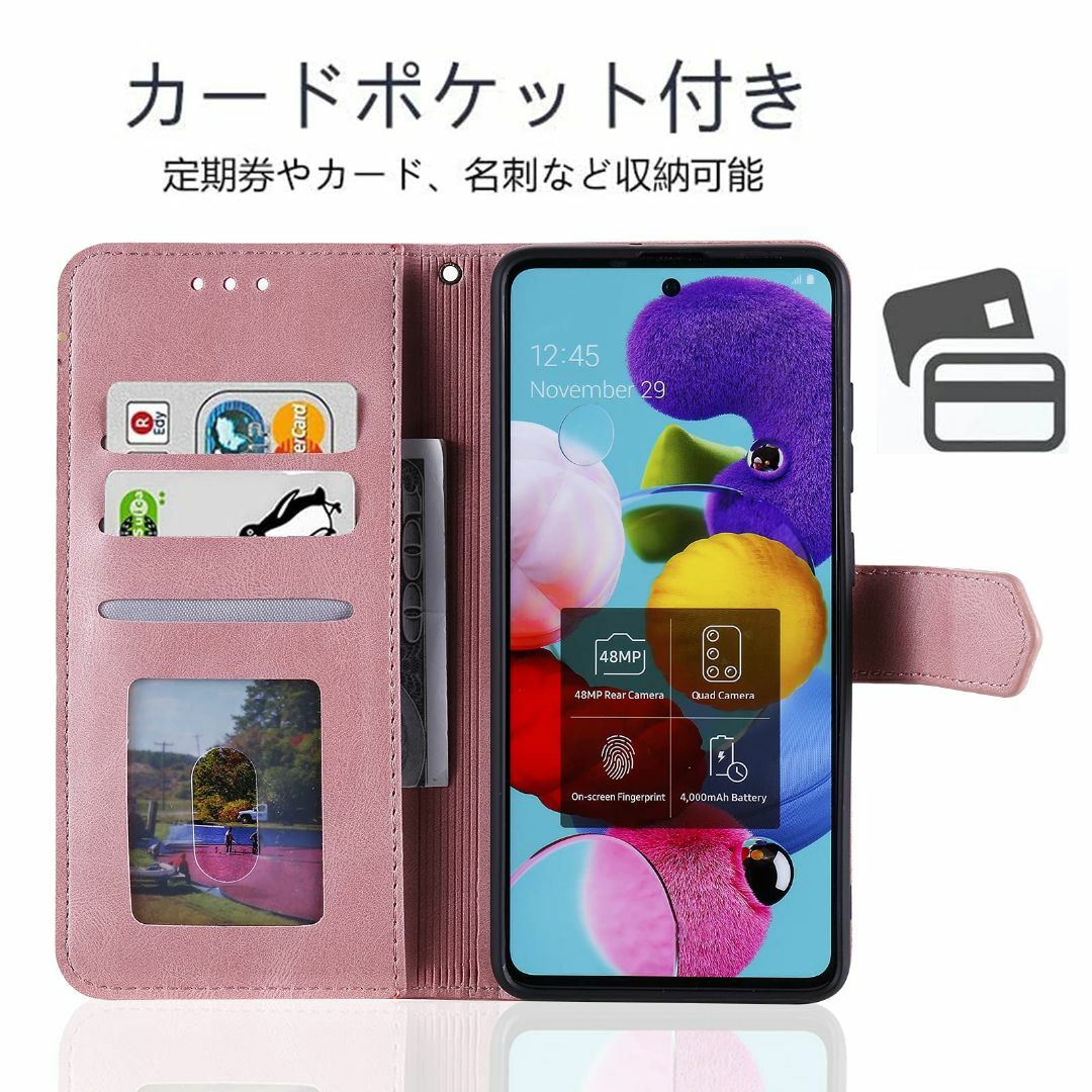 【色:ピンク/ホワイト_サイズ:Samsung Galaxy S23】Univo スマホ/家電/カメラのスマホアクセサリー(その他)の商品写真