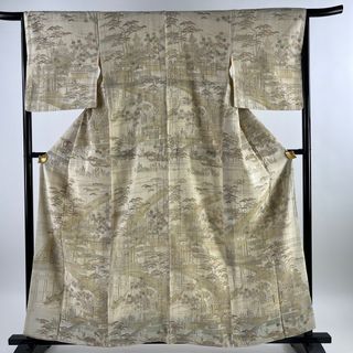 訪問着 身丈161cm 裄丈66cm 正絹 逸品 【中古】(着物)