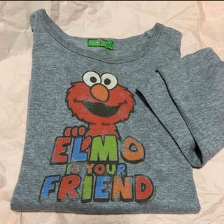 セサミストリート(SESAME STREET)のセサミストリート エルモ 長袖 Tシャツ M(Tシャツ(長袖/七分))