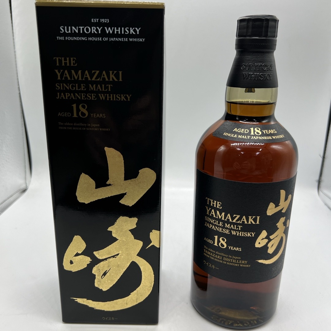 山崎 18年 700ml 箱付き 未開栓 サントリー ウィスキー ウイスキー 山崎 18年 700ml 箱付き 未開栓 サントリー ウィスキー ウイスキー