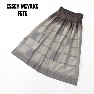 ★ ISSEY MIYAKE FETE ★ プリーツ グラデーション スカート