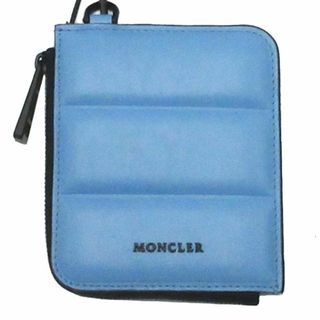 モンクレール(MONCLER)の【新品】モンクレール 財布 スリム財布 MONCLER L字 スモール フラットウォレット ストラップ付 6C000 03 M2743 722 メンズ FLAT WALLET SMALL(折り財布)