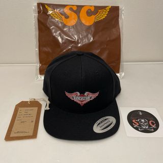 SUBCULTURE SNAPBACKCAP / BLACK×RED(キャップ)