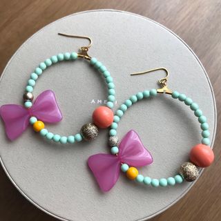 チェスティ(Chesty)のChesty リボンモチーフピアス🎀(ピアス)