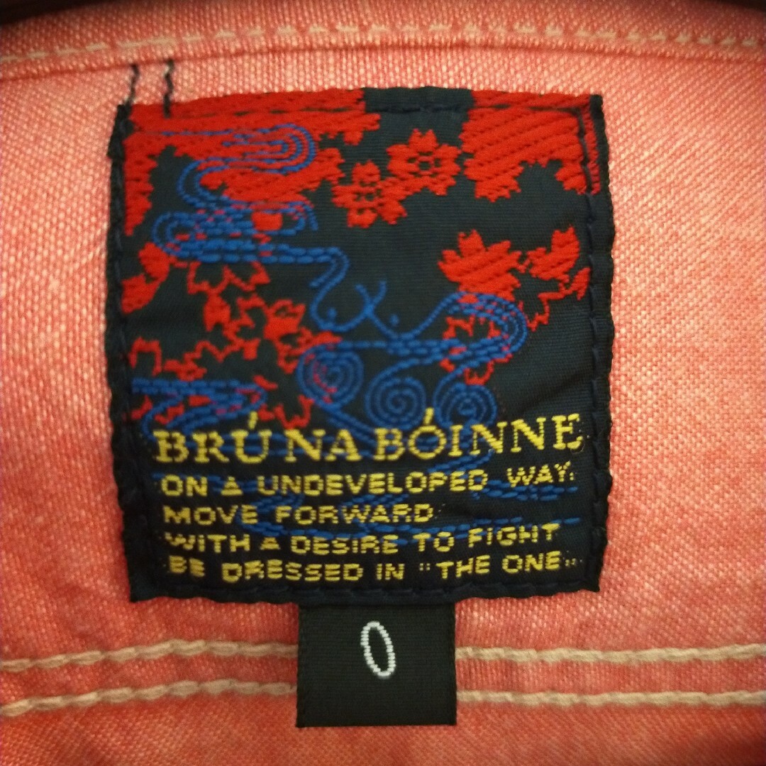 BRUNABOINNE(ブルーナボイン)のブルーナボイン　メンズ　シャツ　ピンク メンズのトップス(シャツ)の商品写真