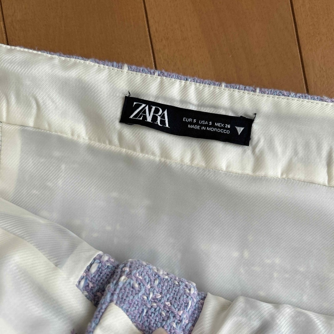 ZARA(ザラ)のZARA ミニスカート ツイード  レディースのスカート(ミニスカート)の商品写真