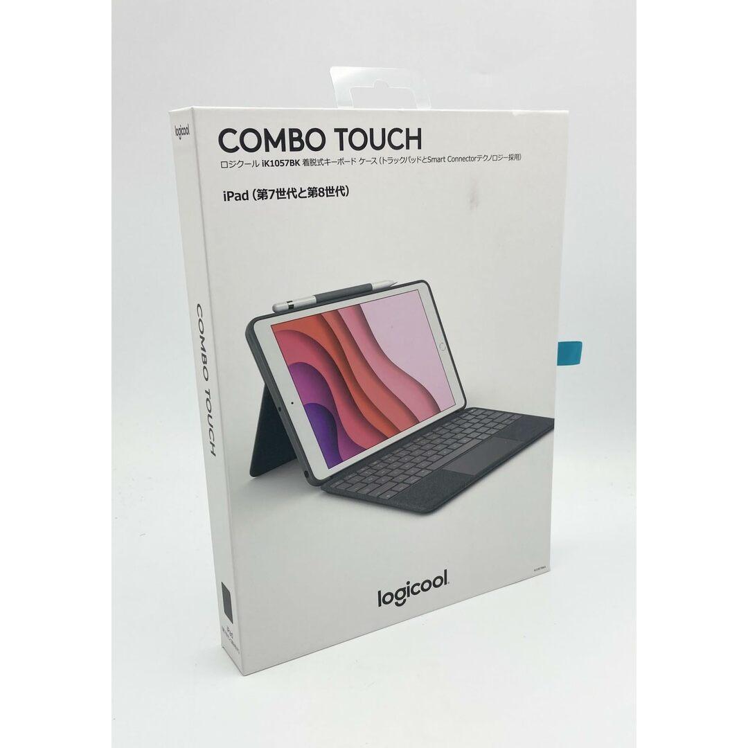 ロジクール iPad 10.2  Combo Touch iK1057BKA スマホ/家電/カメラのPC/タブレット(PC周辺機器)の商品写真