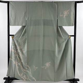 付下げ 身丈159cm 裄丈64cm 正絹 美品 秀品 【中古】(着物)