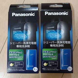 パナソニック(Panasonic)のPanasonic シェーバー洗浄液 ES-4L03  2箱6袋(その他)