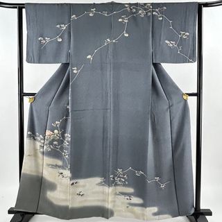 訪問着 身丈165cm 裄丈63cm 正絹 秀品 【中古】(着物)