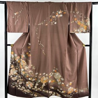 訪問着 身丈151cm 裄丈66cm 正絹 美品 秀品 【中古】(着物)