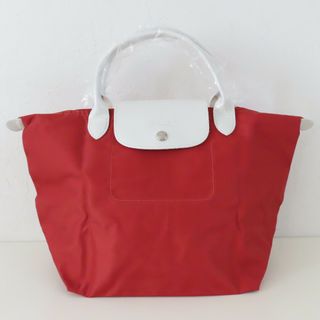 ロンシャン(LONGCHAMP)のS05 LONGCHAMP ロンシャン プリアージュ ナイロン/レザー ハンドバッグ バイカラー(ハンドバッグ)