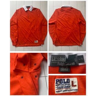 ポロラルフローレン(POLO RALPH LAUREN)の美品 vintage 希少 POLO ラルフローレン RL-91 orage L(ジャージ)