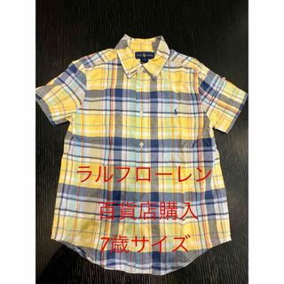 ラルフローレン(Ralph Lauren)のラルフローレン⭐︎半袖シャツ7歳サイズ(ブラウス)