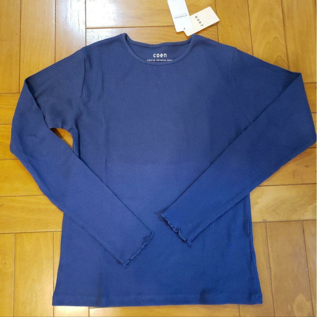 coen(コーエン)の新品　coen　コーエン　ロンT トップス　※　無印　ユニクロ　バナリパ　Gap レディースのトップス(シャツ/ブラウス(長袖/七分))の商品写真