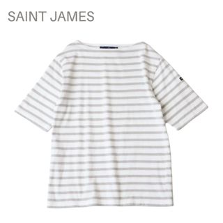 SAINT JAMES ボートネックボーダーTシャツ piriac