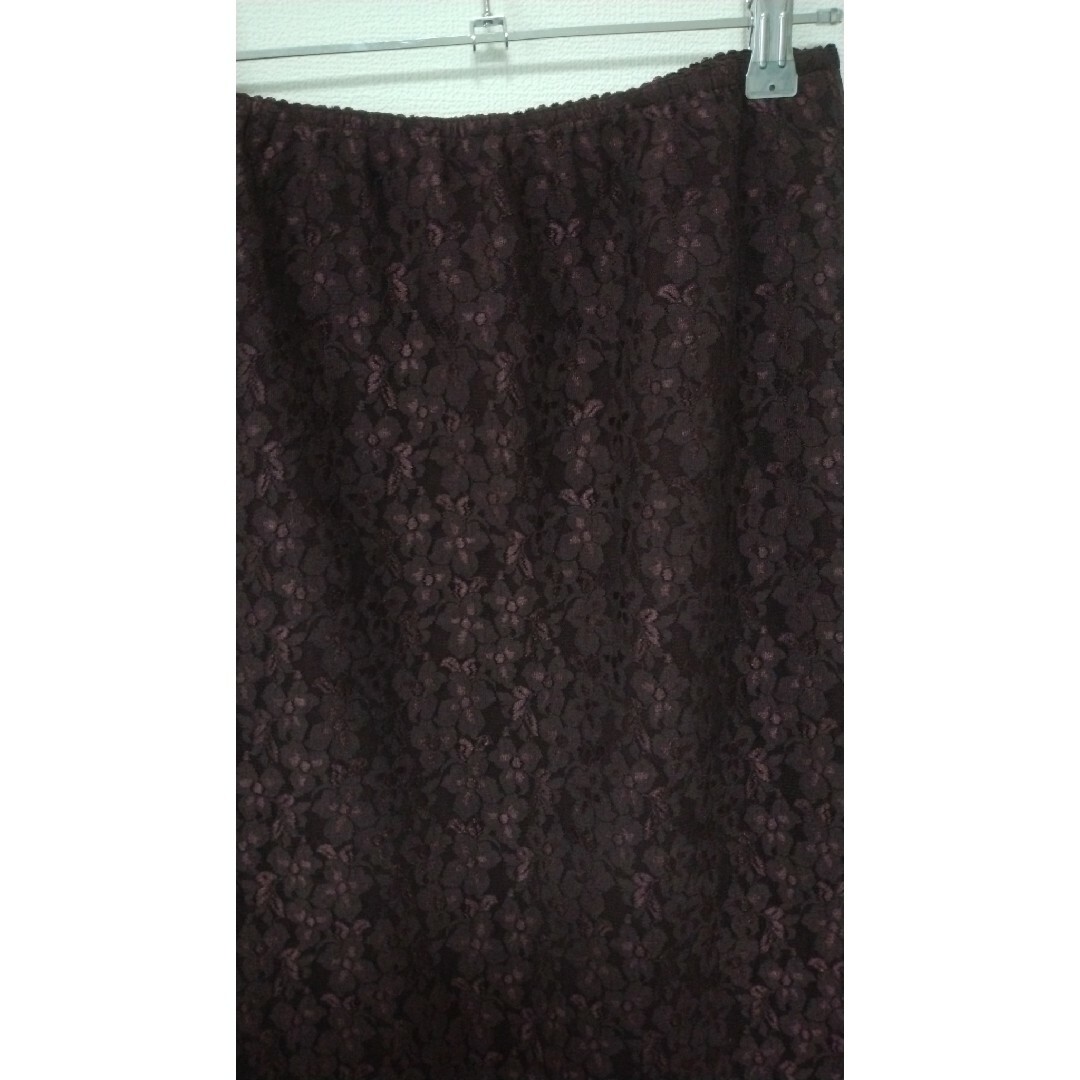 未使用　タグ付き　フランドル　ヌール　レース　スカート レディースのスカート(ひざ丈スカート)の商品写真
