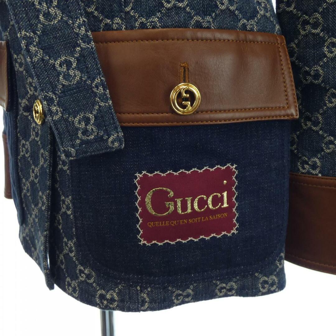 Gucci(グッチ)のグッチ GUCCI デニムジャケット レディースのジャケット/アウター(テーラードジャケット)の商品写真