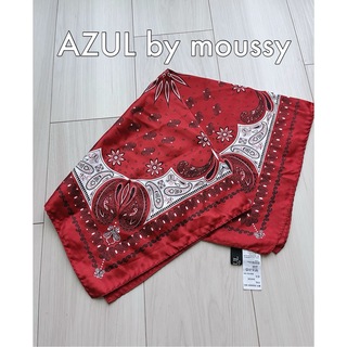 アズールバイマウジー(AZUL by moussy)のazul by moussy スカーフ　アズールバイマウジー　未使用(バンダナ/スカーフ)