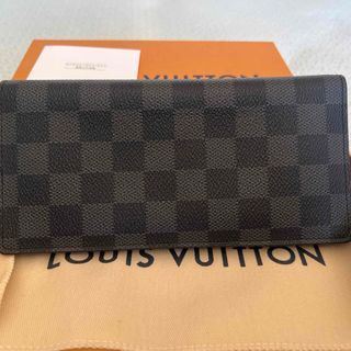 ルイヴィトン(LOUIS VUITTON)のルイヴィトン　長財布　ダミエ　黒　正规品(長財布)