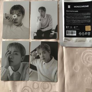 ボウダンショウネンダン(防弾少年団(BTS))のBTS POPUP MONOCHROME  ミニフォト　ホソク(アイドルグッズ)