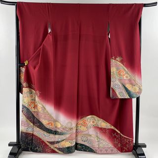 振袖 身丈164.5cm 裄丈67cm 正絹 秀品 【中古】(着物)