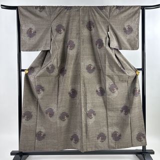 紬 身丈156cm 裄丈64.5cm 正絹 美品 秀品 【中古】(着物)