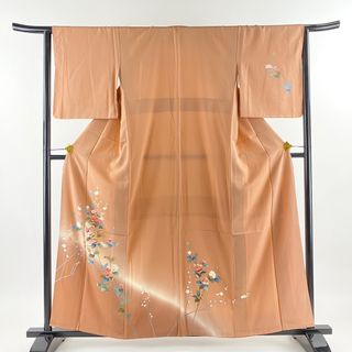 訪問着 身丈160cm 裄丈63cm 正絹 秀品 【中古】(着物)