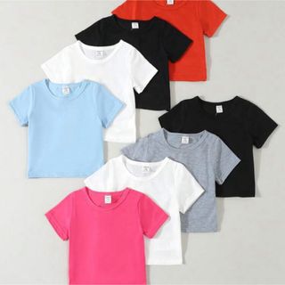 シーイン(SHEIN)のSHEIN ベビーTシャツ 60 セット売り(Ｔシャツ)