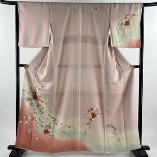 訪問着 身丈162cm 裄丈65.5cm 正絹 秀品 【中古】(着物)