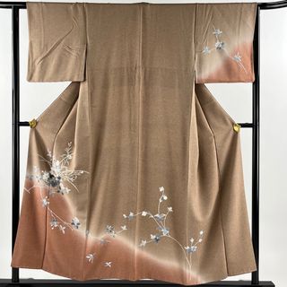 訪問着 身丈154cm 裄丈62cm 正絹 美品 秀品 【中古】(着物)