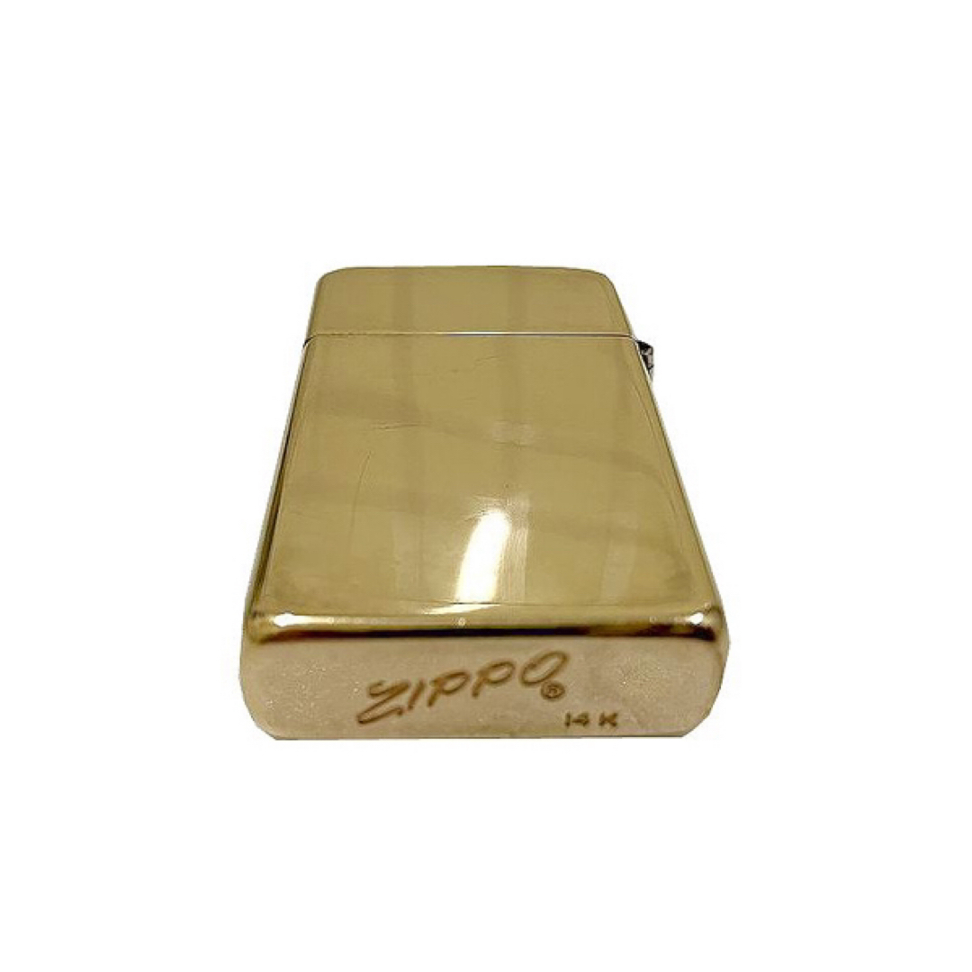 ZIPPO - 希少! 14K ZIPO ジッポー 金 ゴールド スリム ライター ZIPPO - 希少! 14K ZIPO ジッポー 金 ゴールド スリム ライター