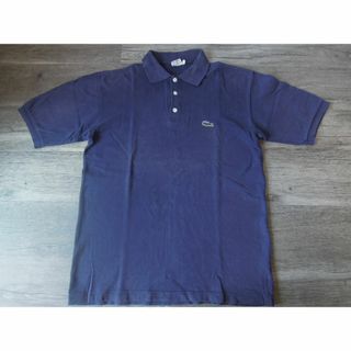 ラコステライブ(LACOSTE L!VE)の75k 70's フレンチ ラコステ CHEMISE LACOSTE 鹿の子 ポ(ポロシャツ)