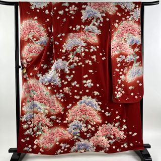 振袖 身丈162.5cm 裄丈63cm 正絹 美品 秀品 【中古】(着物)