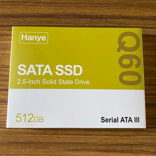 SSD Hanye  Q60  512GB  2個セット(PCパーツ)