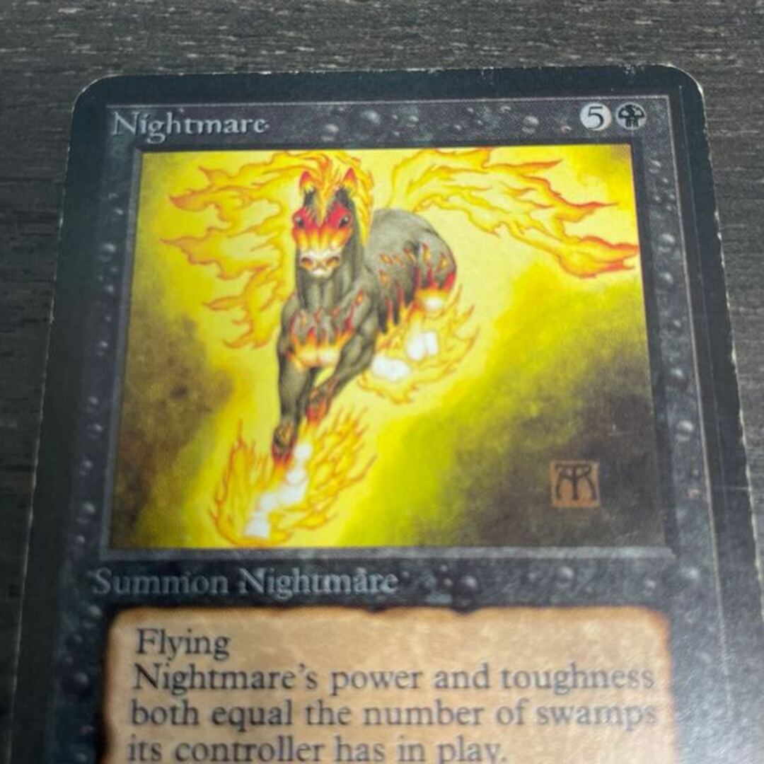 マジック：ザ・ギャザリング(マジックザギャザリング)の夢魔/Nightmare LEA エンタメ/ホビーのトレーディングカード(シングルカード)の商品写真