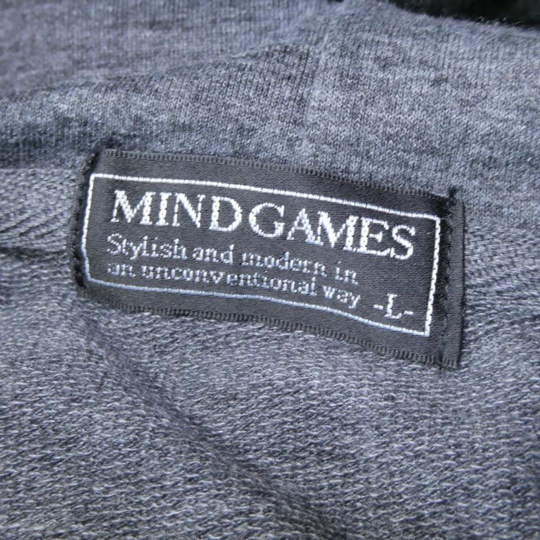 MINDGAME メンズ トップス 半袖 ジップアップ パーカー L レディースのトップス(パーカー)の商品写真