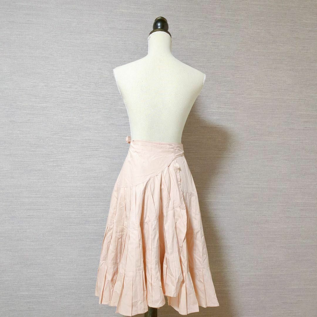 【NORMA KAMLI】ラップスカート 綿100% ミディアム丈 エレガント レディースのスカート(ひざ丈スカート)の商品写真