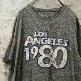 LOS ANGELES 1980 USA輸入 スレ加工 ビック シャツ(Tシャツ/カットソー(半袖/袖なし))