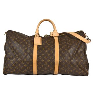 ルイヴィトン(LOUIS VUITTON)のルイヴィトン LOUIS VUITTON キーポル バンドリエール 60 ボストンバッグ モノグラム キャンバス ヌメ革 M41412 FL1010【中古】(ボストンバッグ)