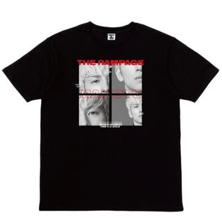 ザランページ(THE RAMPAGE)の長谷川慎 q-b BOTフォトTシャツ 黒(Tシャツ(半袖/袖なし))