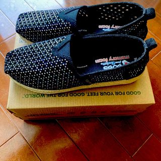 スケッチャーズ(SKECHERS)の美品　スケッチャーズ　スニーカー　Boss　スリップイン　22.5〜23 黒(スリッポン/モカシン)