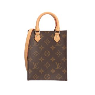 ルイヴィトン(LOUIS VUITTON)のルイヴィトン プティットサックプラ モノグラム ショルダーバッグ モノグラムキャンバス M81295 ブラウン レディース LOUIS VUITTON  中古(ショルダーバッグ)