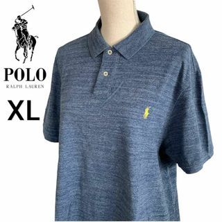 ポロラルフローレン(POLO RALPH LAUREN)のポロ ラルフローレン 半袖 ポロシャツ メンズ XL 大きいサイズ ブルー(ポロシャツ)