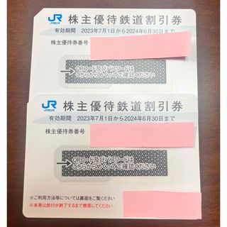 JR西日本 株主優待鉄道割引券(鉄道乗車券)