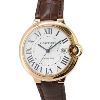 カルティエ(Cartier)のカルティエ バロンブルー ドゥ カルティエ WGBB0035 Cartier 腕時計 シルバー文字盤(腕時計(アナログ))