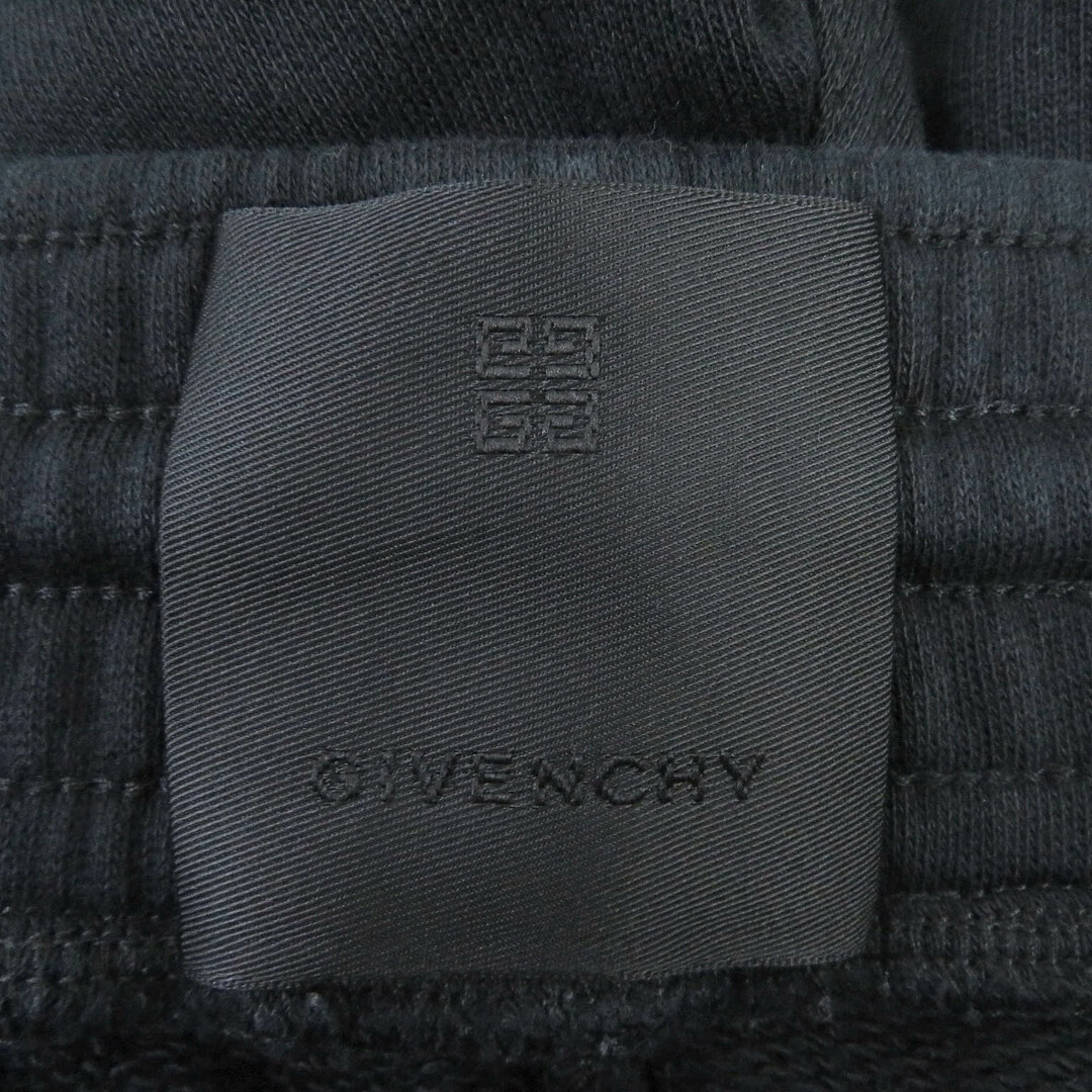 GIVENCHY(ジバンシィ)の美品□GIVENCHY ジバンシィ BM50WC3Y6U コットン100％ 4G ロゴエンブロイダリー バミューダパンツ ショートパンツ ブラック L 正規品 メンズ メンズのパンツ(ショートパンツ)の商品写真