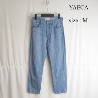 YAECA コットン リネン テーパード デニム パンツ ジーンズ 28 ヤエカ